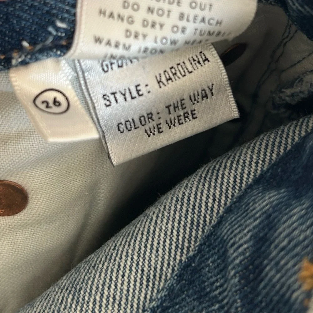 GRLFRND Karolina High-Rise Skinny Jean in The Way We Were